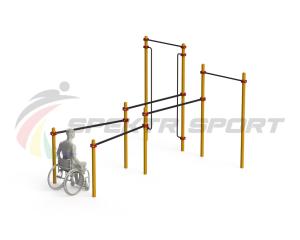 Купить Спортивный комплекс для инвалидов-колясочников WRK-D19_76mm в Элисте 