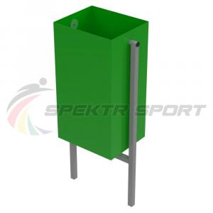 Купить Урна для мусора прямоугольная 370х250х650 мм в Элисте 