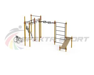 Купить Спортивный комплекс для инвалидов-колясочников WRK-D17_76mm в Элисте 