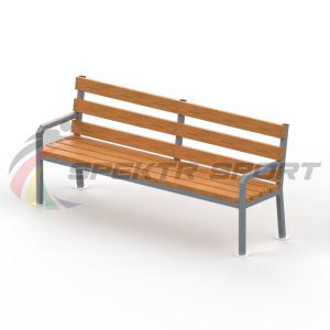Купить Уличная скамейка со спинкой Дача в Элисте 