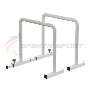 Купить Брусья напольные хайлетсы Spektr Sport цв. белый в Элисте 