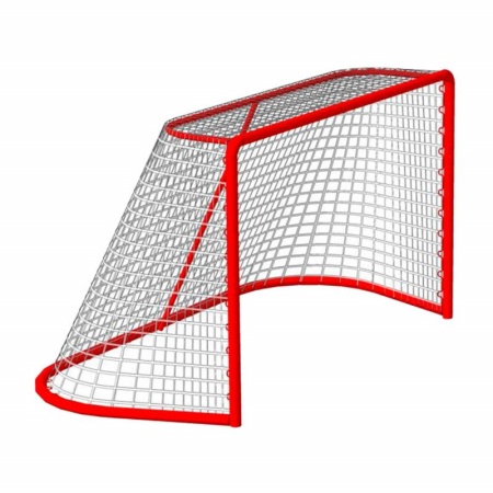 Купить Сетка хоккейная на ворота 1,22мх1,83мх0,5мх1,15м, нить 3,5 мм, узловая в Элисте 