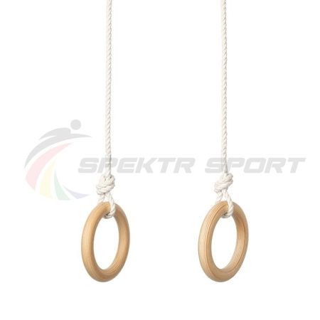 Купить Кольца гимнастические деревянные (фанера 18 мм, покрытие: эмаль, лак или пропитка) в Элисте 